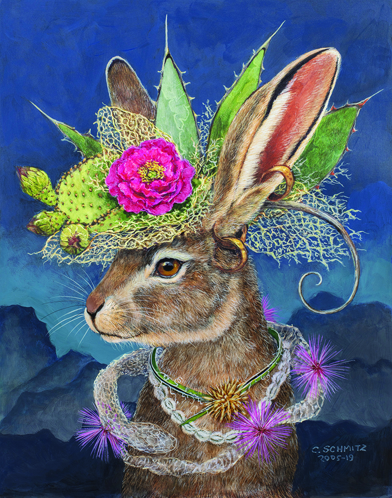 Jackrabbit in Fantastic Hat